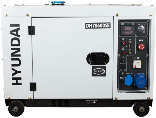 Hyundai Generador Monofasico Diesel Insonorizado Dhy8600se